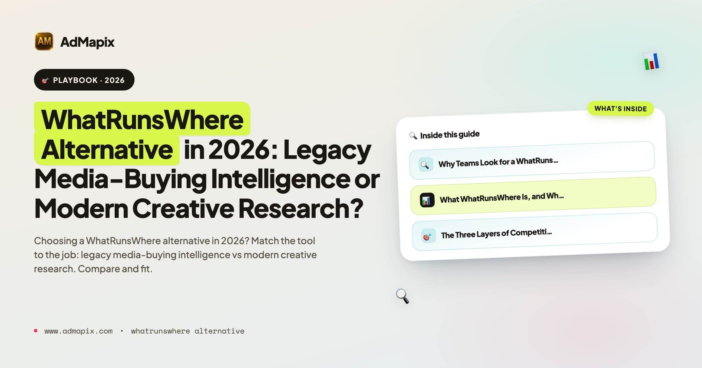 WhatRunsWhere Alternative in 2026: Legacy Media-Buying Intelligence or Modern Creative Research?
