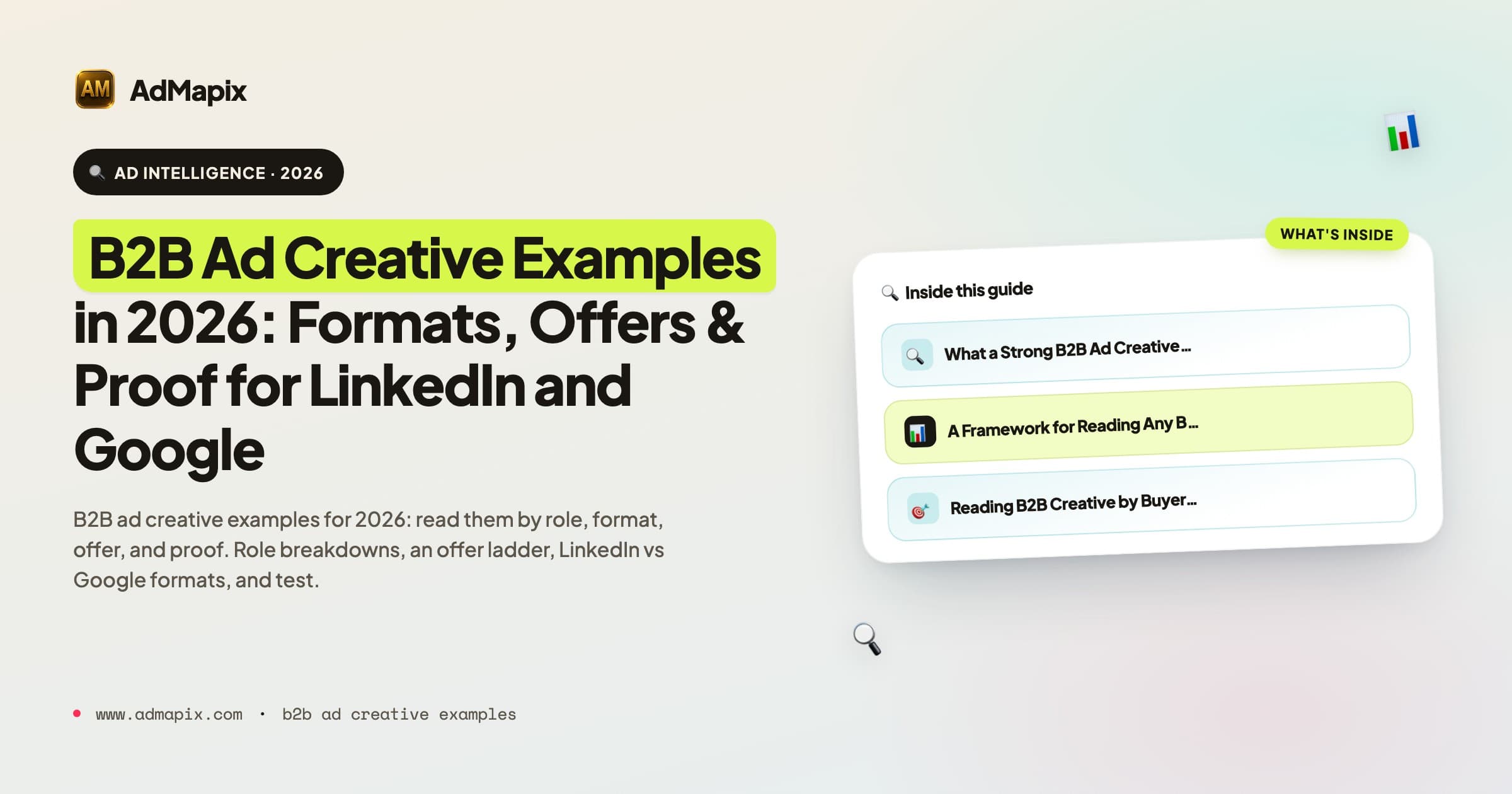 B2B Ad Creative Examples in 2026: Formats, Offers & Proof for LinkedIn and Google